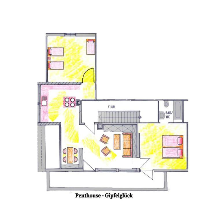 Dreimäderlhaus - Das vegetarische Boutique Hotel - Apartment mit Balkon und Seeblick (2 - 5 Erwachsene) - 10