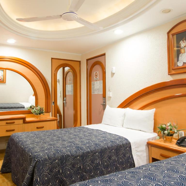 Hotel Diligencias - Vierbettzimmer - 1