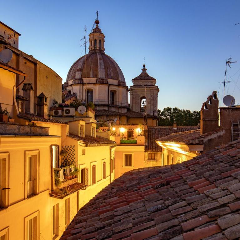 The Right Place 4U Navona Luxury Rooms - Camera Matrimoniale Superior con Terrazza - 1