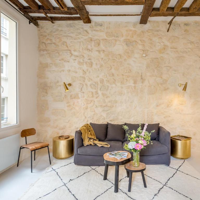 Habitat Parisien - 2BR-2BA - Marais - Hôtel de Ville - Appartement 2 Chambres - 3