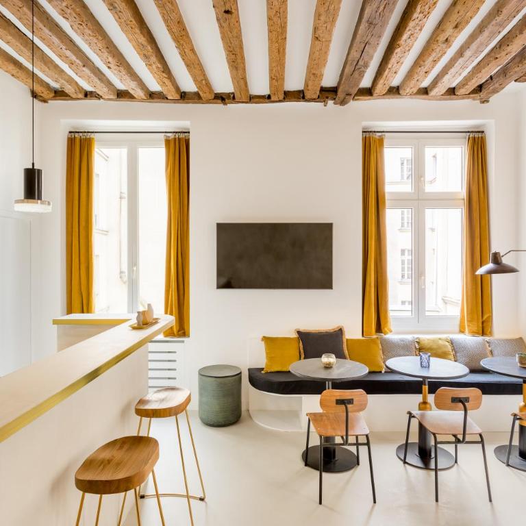 Habitat Parisien - 2BR-2BA - Marais - Hôtel de Ville - Appartement 2 Chambres - 9