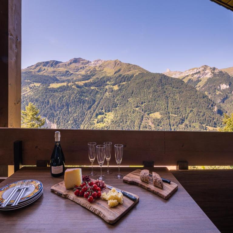 Chalet Primula Penthouse - Apartment mit Blick auf die Berge - 88