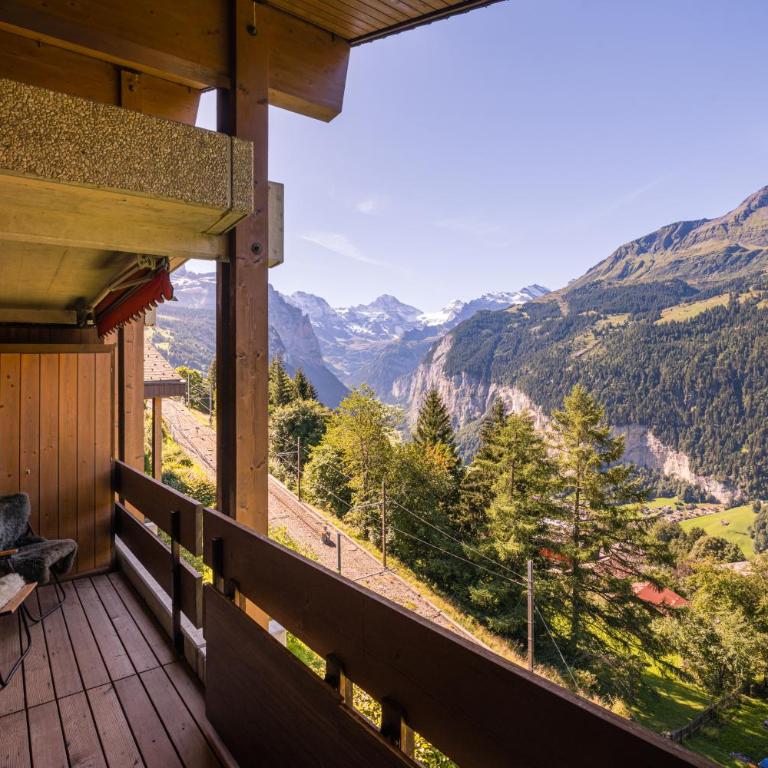 Chalet Primula Penthouse - Apartment mit Blick auf die Berge - 15