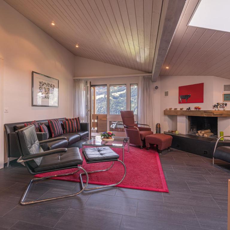 Chalet Primula Penthouse - Apartment mit Blick auf die Berge - 41