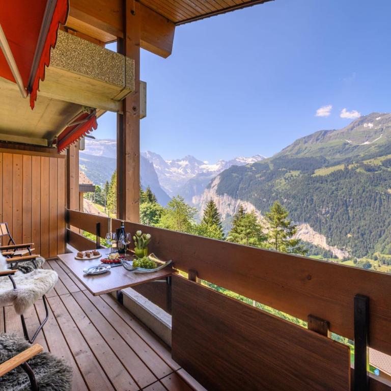 Chalet Primula Penthouse - Apartment mit Blick auf die Berge - 98