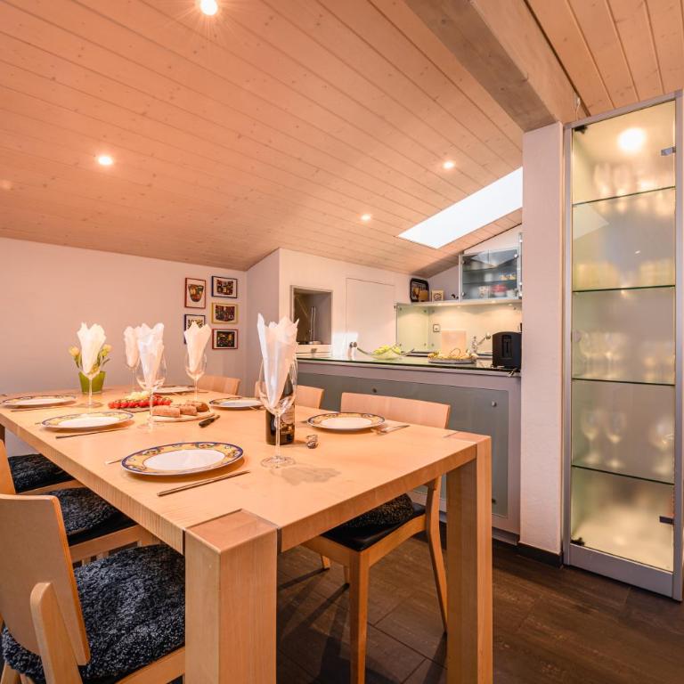 Chalet Primula Penthouse - Apartment mit Blick auf die Berge - 45