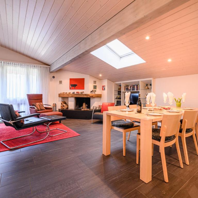 Chalet Primula Penthouse - Apartment mit Blick auf die Berge - 35