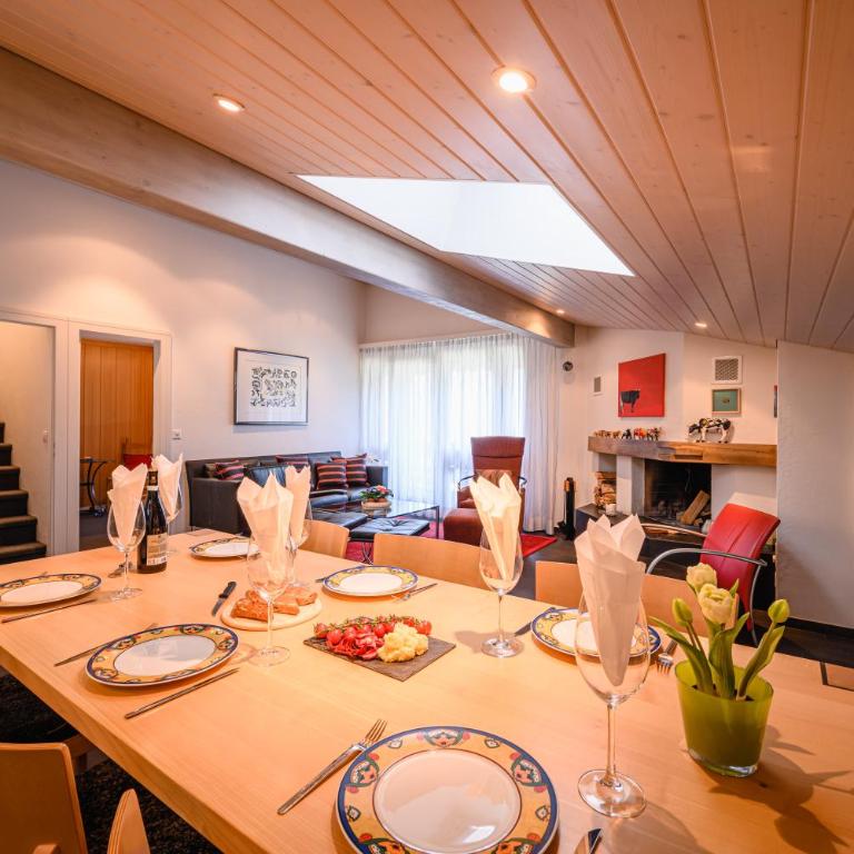 Chalet Primula Penthouse - Apartment mit Blick auf die Berge - 46