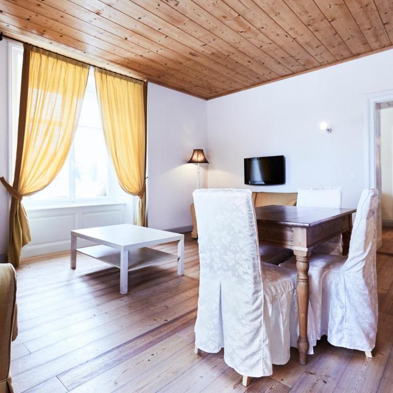 Maloja Palace Suites CO2-Neutral - Suite mit 3 Schlafzimmern - externes Chalet - 3