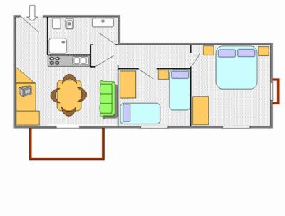 Casa Edelwaiss - Appartamento con 2 Camere da Letto - 3° Piano - 1