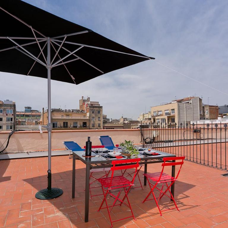 Bcn Paseo De Gracia Rocamora Apartment - Apartamento de 3 dormitorios con terraza - Ático - Passeig de Gracia, 51 - 4