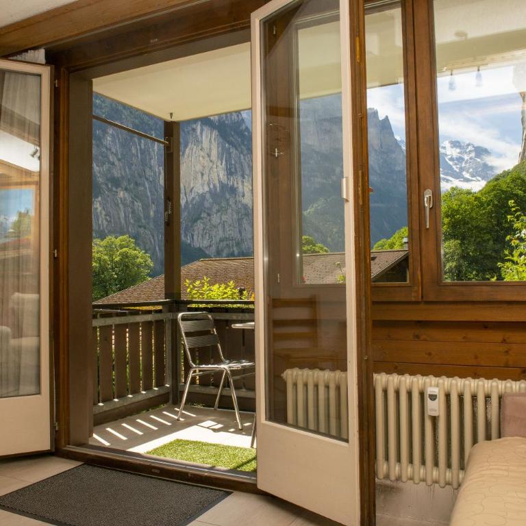 Lauterbrunnen Staubbach Beautiful Waterfall Apartment - Apartment mit 3 Schlafzimmern - 53
