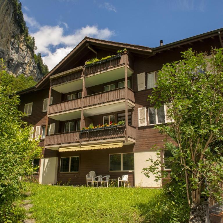 Lauterbrunnen Staubbach Beautiful Waterfall Apartment - Apartment mit 3 Schlafzimmern - 28