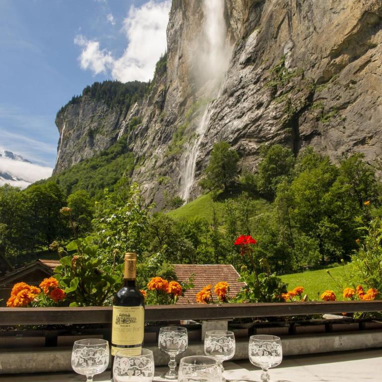 Lauterbrunnen Staubbach Beautiful Waterfall Apartment - Apartment mit 3 Schlafzimmern - 24