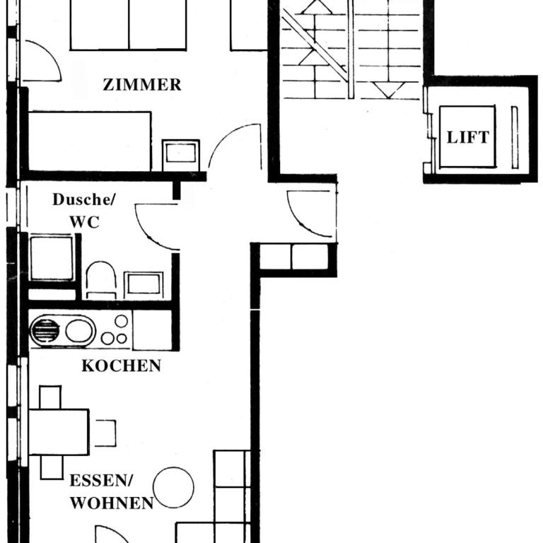 Ferienhaus-Apartment Golf - Superior Apartment mit 1 Schlafzimmer - 1