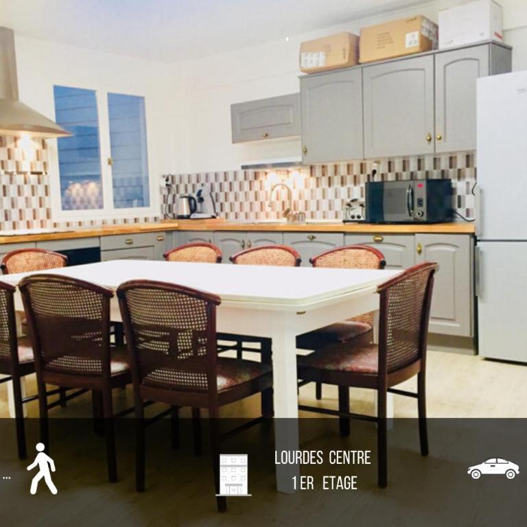 Villa Bigorra Lourdes centre Le Sanctuaire La Grotte , parking - Appartement 3 Chambres - 3