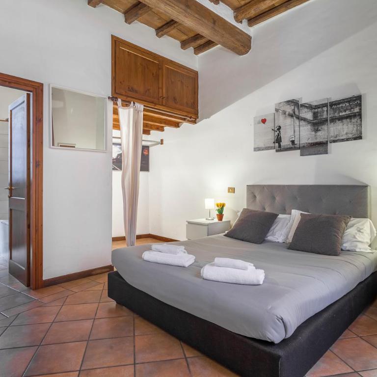 2 Bdr family apt Balestrari Palace Campo dei Fiori Piazza Navona Piazza Venezia - Appartamento con 2 Camere da Letto - 4