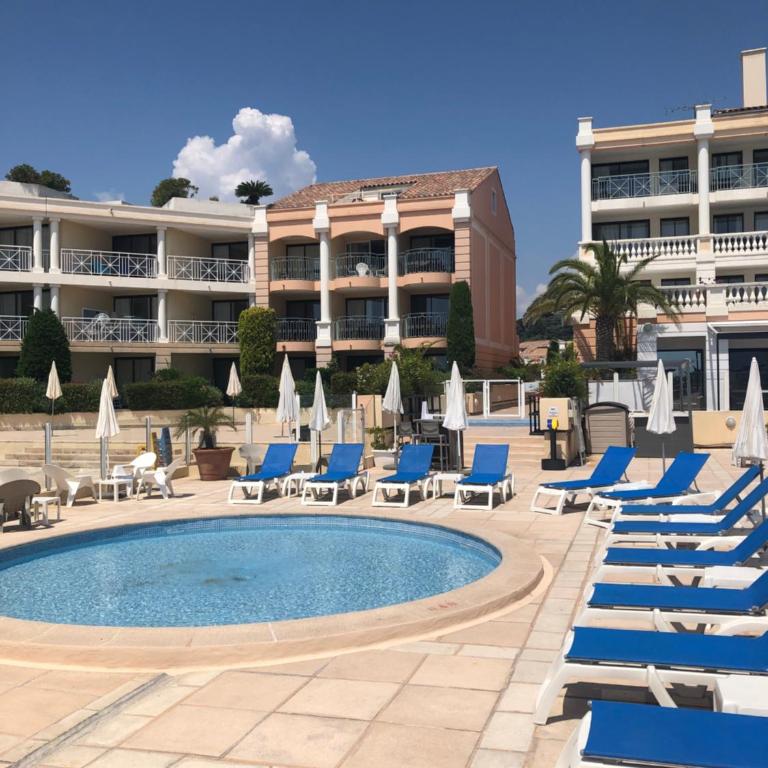 Flo & Rose Azur - Duplex vue mer terrasses piscine jardins parking - Appartement - Vue sur Mer - 8
