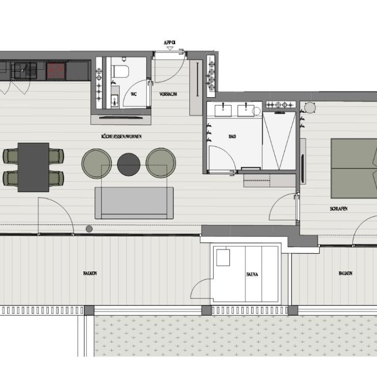das bleibt Alpine Suites - Apartment mit 1 Schlafzimmer - 10