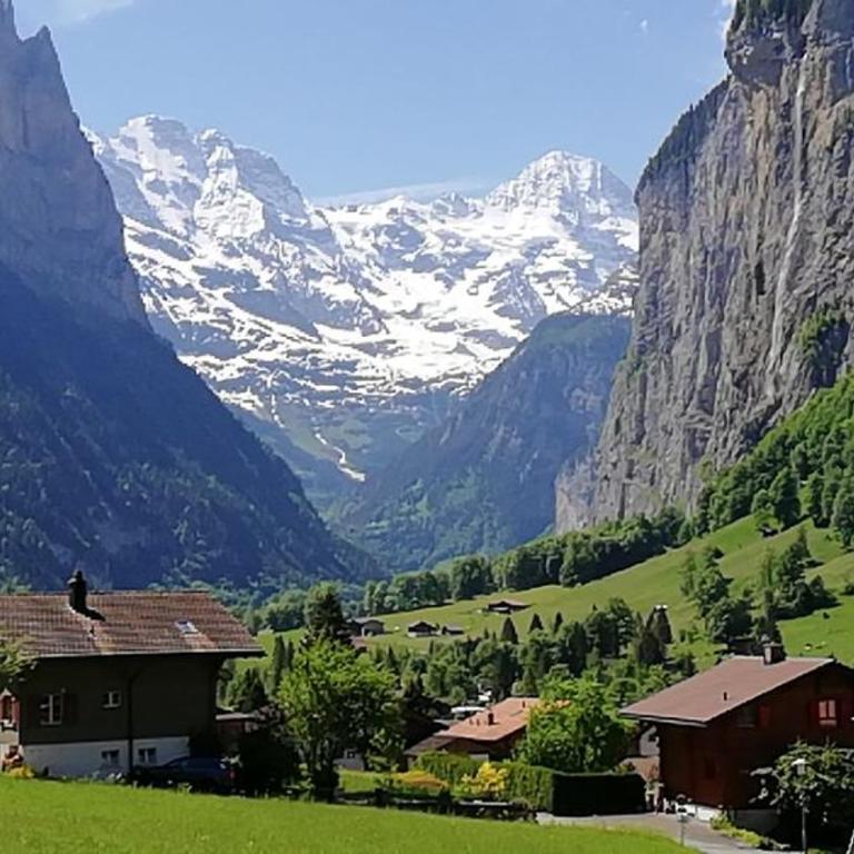 Lauterbrunnen Staubbach Beautiful Waterfall Apartment - Apartment mit 3 Schlafzimmern - 43