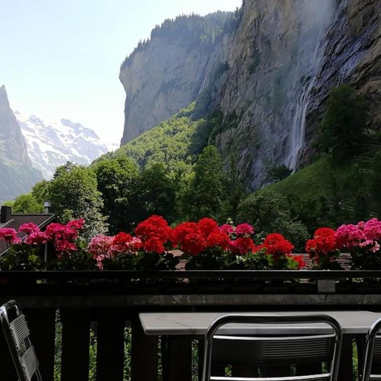 Lauterbrunnen Staubbach Beautiful Waterfall Apartment - Apartment mit 3 Schlafzimmern - 59