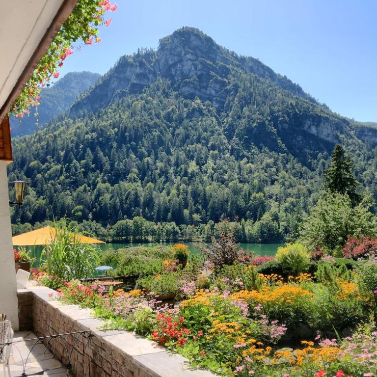 Hubertus am Thumsee - Ruhe Frühstück und Alpenpanorama - Einzelzimmer mit Balkon oder Terrasse - 6
