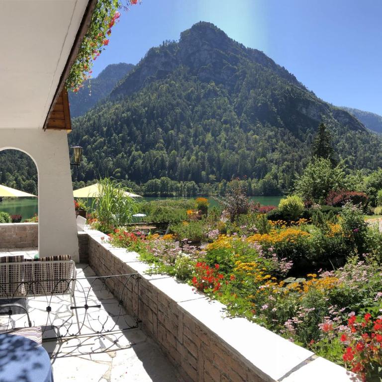 Hubertus am Thumsee - Ruhe Frühstück und Alpenpanorama - Doppelzimmer mit Balkon oder Terrasse - 1