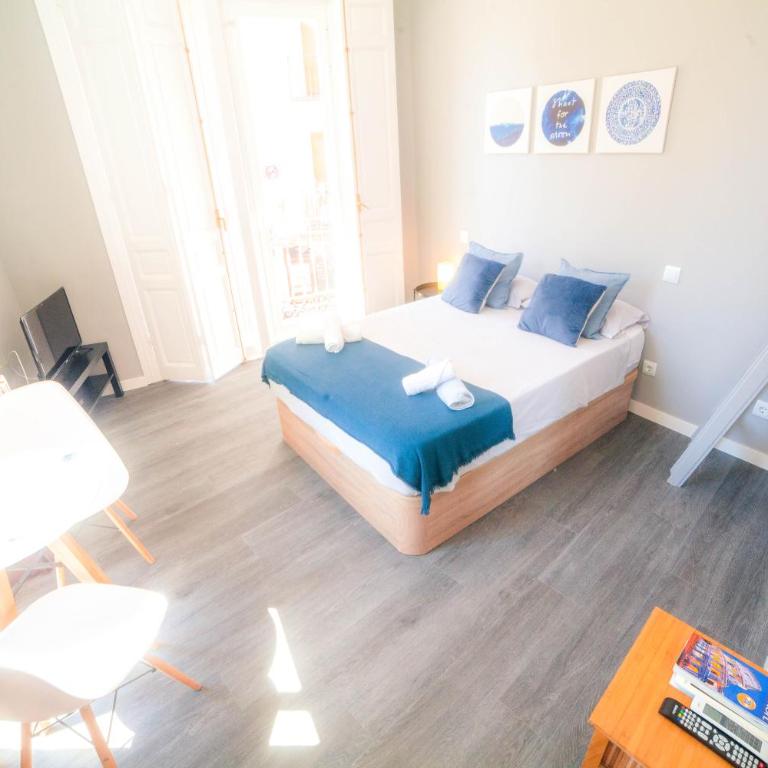 Apartments Madrid Plaza Mayor-Tintoreros - Studio Apartment with Balcony - 14
