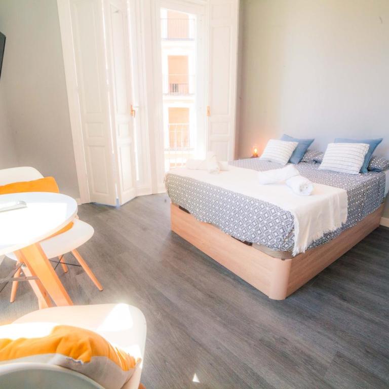 Apartments Madrid Plaza Mayor-Tintoreros - Studio Apartment with Balcony - 7