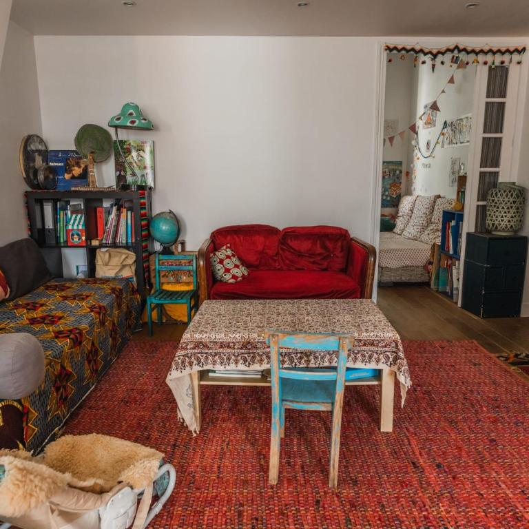 Bright atypical duplex in Menilmontant - Appartement - 6