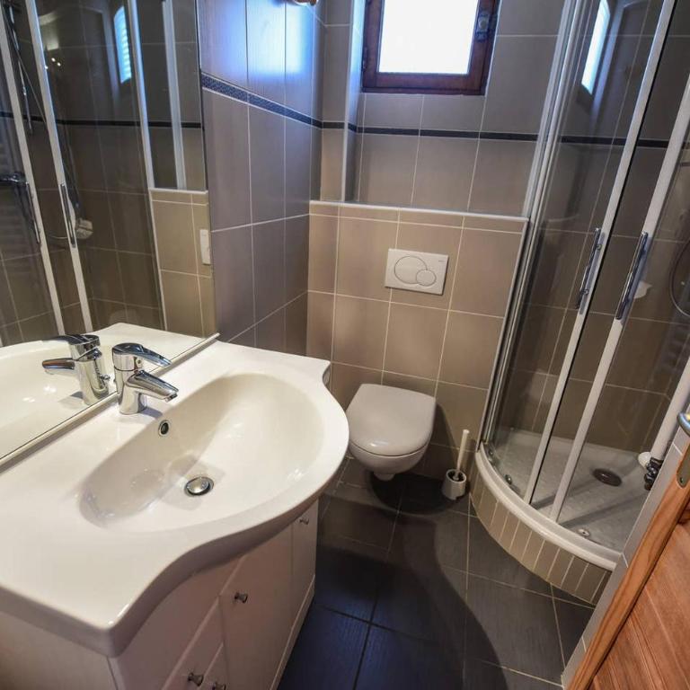 Chalet Alpe d'Huez 1850-Sea and Mountain Pleasure Avec 2 appartements- 1 Appartement 3 Chambres 8 Couchages - 3 Salles d'eau et 1 Appartement 5 Chambres 12 Couchages 5 Salles d'eau - Jacuzzi et Sauna -Pieds des Pistes et Centre - Appartement avec Balcon - 35