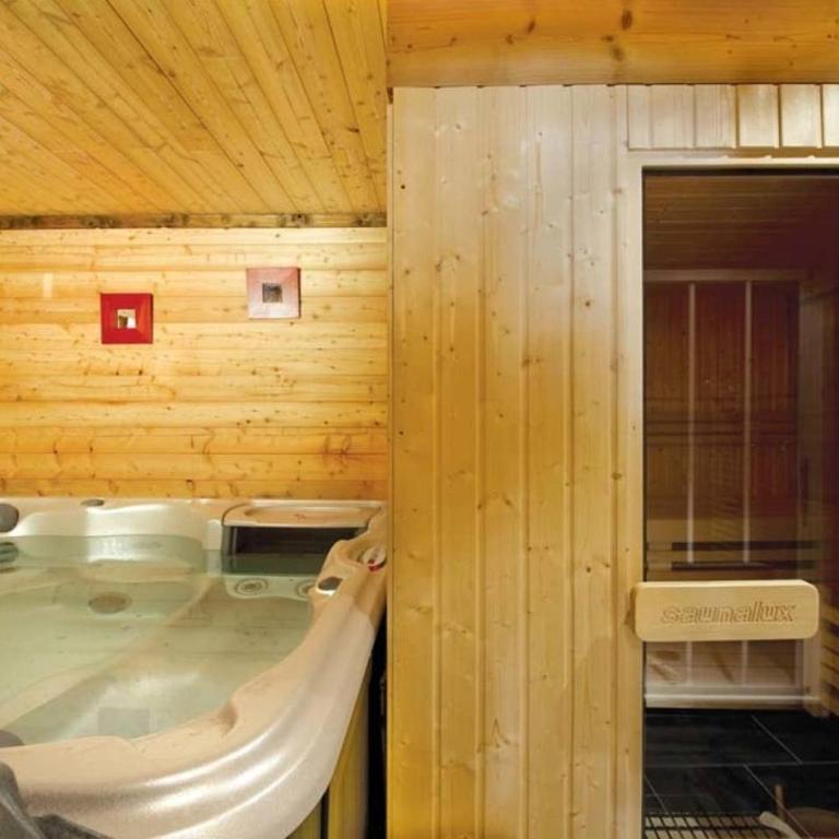 Chalet Alpe d'Huez 1850-Sea and Mountain Pleasure Avec 2 appartements- 1 Appartement 3 Chambres 8 Couchages - 3 Salles d'eau et 1 Appartement 5 Chambres 12 Couchages 5 Salles d'eau - Jacuzzi et Sauna -Pieds des Pistes et Centre - Appartement avec Balcon - 7