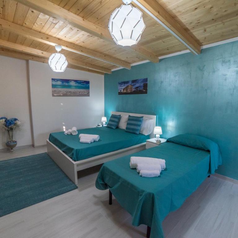 B&B "L'Eco del Mare" - Camera Quadrupla con Vista Mare - 3