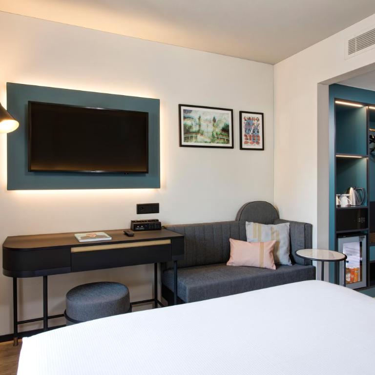 LUGANODANTE Boutique & Lifestyle Hotel - Camera Matrimoniale o Doppia con Letti Singoli Plus con Aria Condizionata - 8