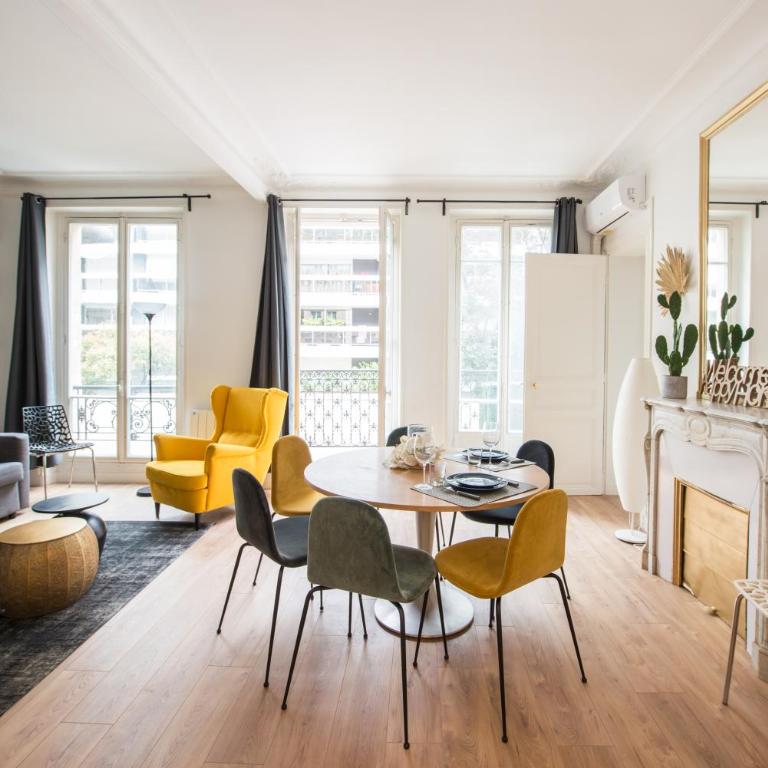 2 BR Appartement Near Tour Eiffel & Trocadéro - Appartement 2 Chambres - 1