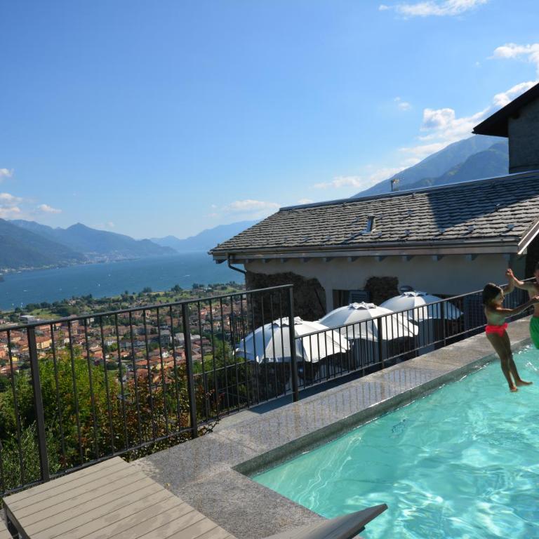 Casa di campagna Rosina con piscina e vista lago - Appartamento con 2 Camere da Letto - 14
