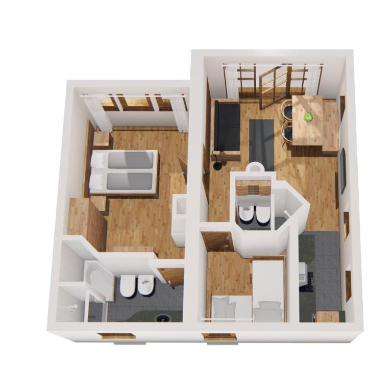 Rocca Apartments - Appartamento con 2 Camere da Letto - 9
