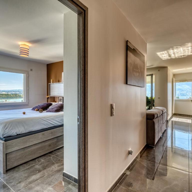 le panorama du lac - Apartment mit 2 Schlafzimmern und Seeblick - 14