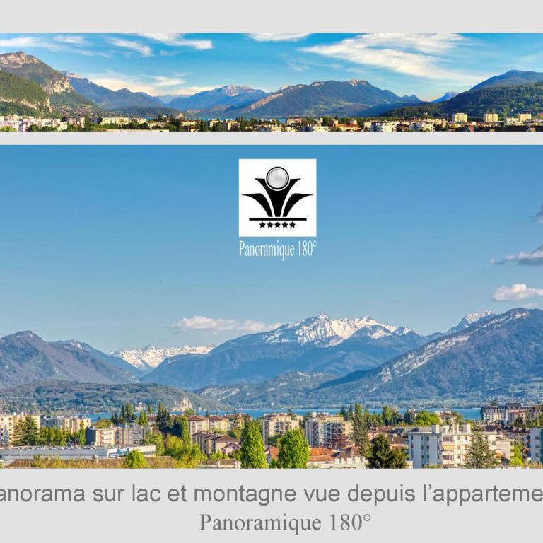 Panoramique 180 lac et montagne et Nid Secret spa romantique - Apartment with Lake View - 2