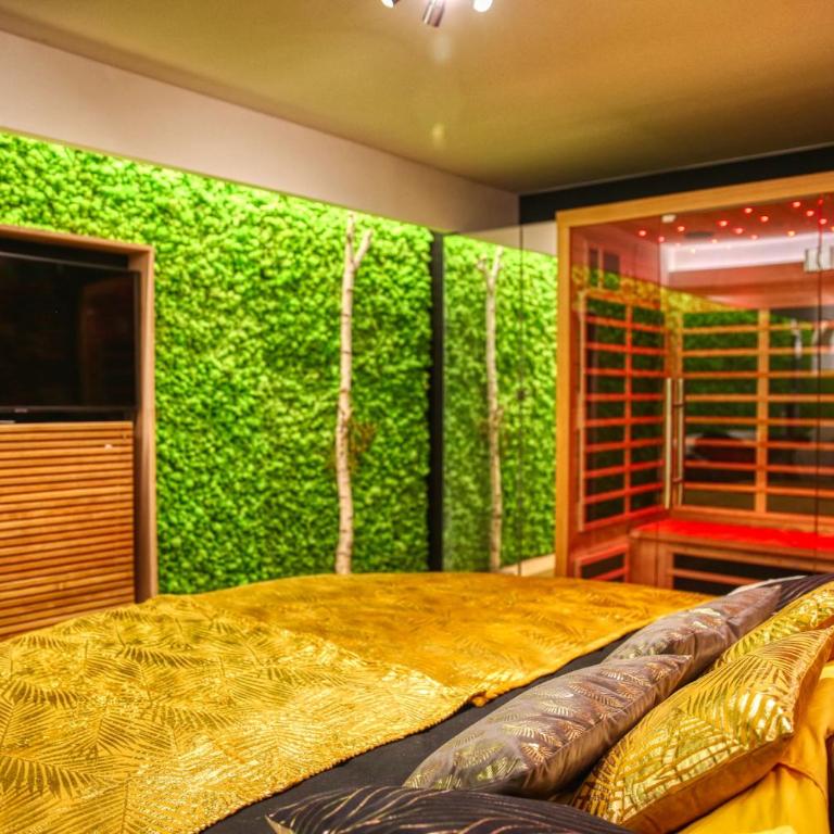 Panoramique 180 lac et montagne et Nid Secret spa romantique - One-Bedroom Apartment with Sauna - 6