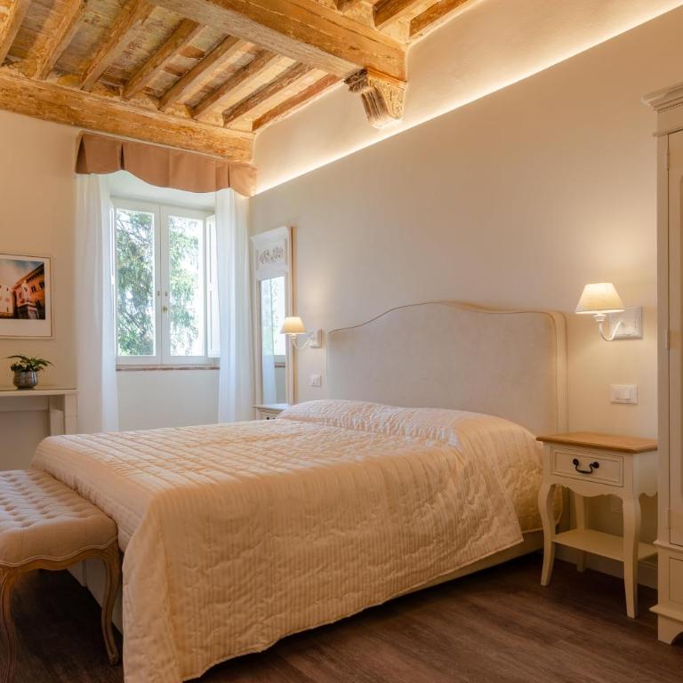 Il giardino di Pantaneto Residenza D'Epoca - Camera Deluxe Matrimoniale/Doppia con Letti Singoli con Vista Giardino - 2