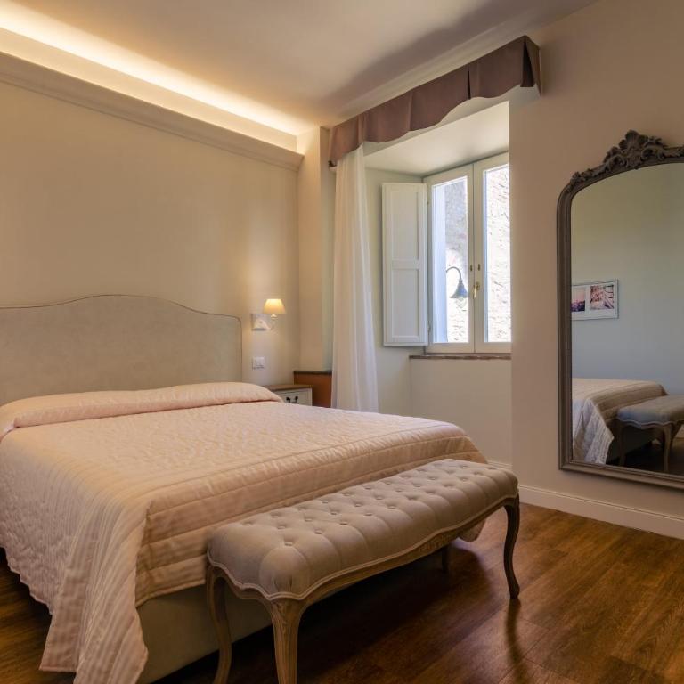 Il giardino di Pantaneto Residenza D'Epoca - Camera Deluxe Matrimoniale/Doppia con Letti Singoli con Vista Giardino - 6