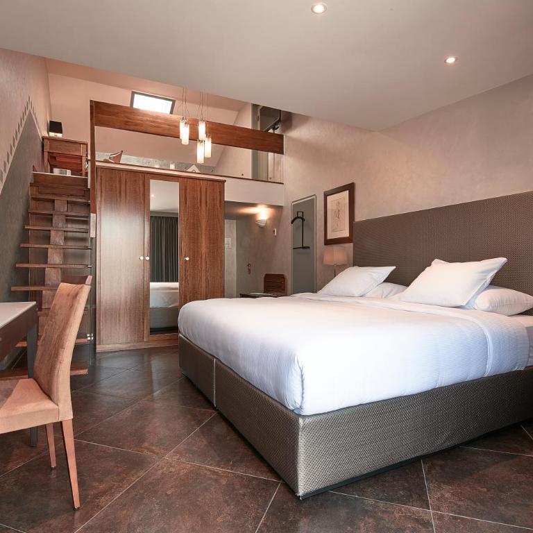 Hotel d'Allèves - Chambre Duplex avec Salon - 3