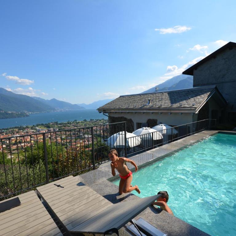 Casa di campagna Tony con piscina e vista lago - Monolocale - 10