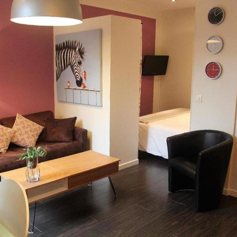 L'Appart de la Course - Apartment mit Dusche - 3