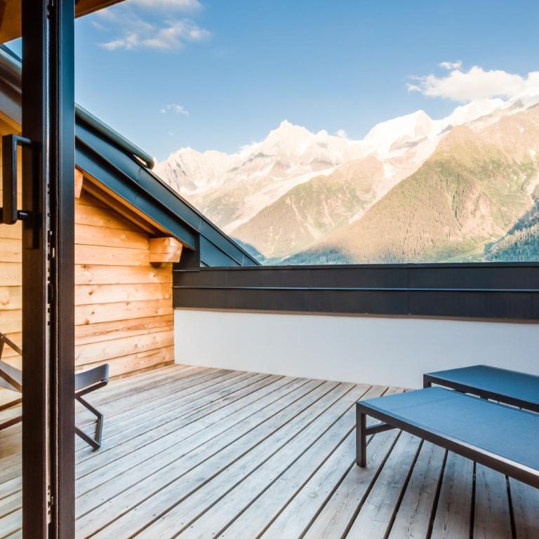 Le Chalet Mont Blanc - Chambre Lit King-Size Supérieure - 3