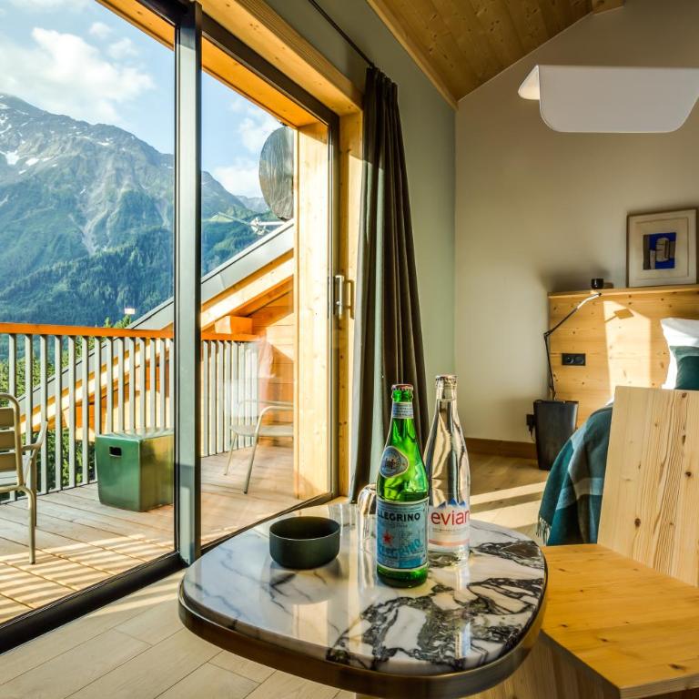 Le Chalet Mont Blanc - Chambre Double Deluxe avec Douche - 10