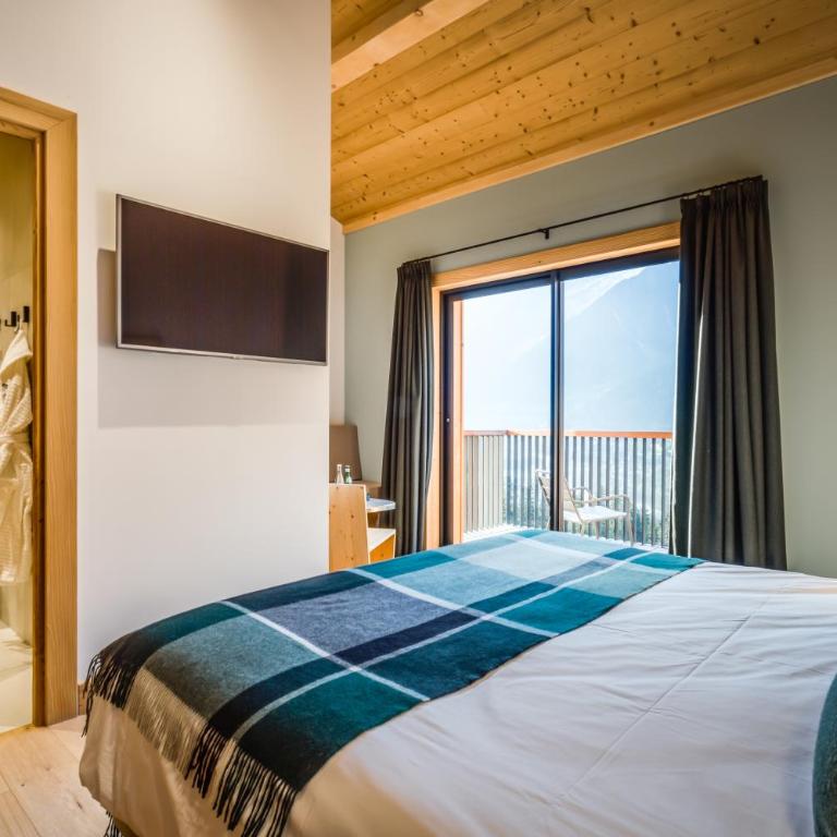 Le Chalet Mont Blanc - Chambre Double Deluxe avec Douche - 13