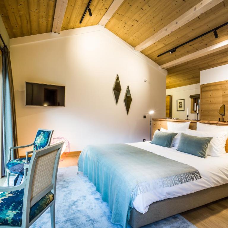 Le Chalet Mont Blanc - Chambre Lit King-Size Supérieure - 8