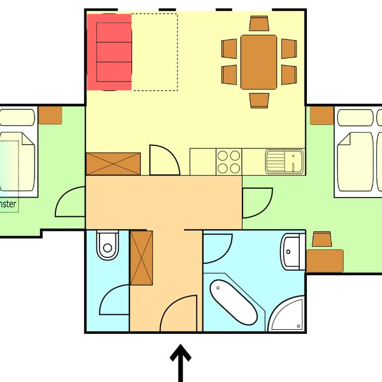 Hotel Tauernglöckl - Apartment mit 2 Schlafzimmern - 1
